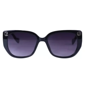 عینک آفتابی گوچی زنانه فریم پروانه ای مشکی 6011/1