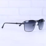 عدسی عینک آفتابی گوچی مردانه تمام فریم مشکی فلزی GG 1352/4