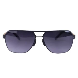 عینک آفتابی آیس برلین مردانه فریم مستطیل مشکی boris n/1