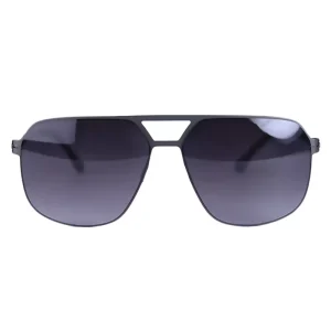 عینک آفتابی آیس برلین مردانه فریم خلبانی طوسی Henry/3