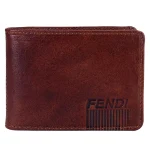 کیف جاکارتی چرم فندی کد 2411