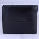 کیف پول جیبی مردانه چرم میلیون کد 440 مشکی