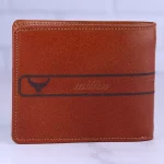 کیف پول جیبی مردانه چرم میلیون کد 440 عسلی