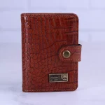 کیف جاکارتی چرم مونت بلانک کد 50 عسلی