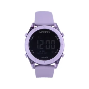 ساعت مچی تینیجری نیوی فورس بند رابر بنفش دیجیتالی 7108/4