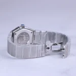 قفل ساعت مچی امگا زنانه فلزی صفحه صدفی 66900666/9