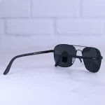 دسته عینک آفتابی ری بن فریم فلزی مربع مشکی RB 5707/1