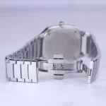 قفل ساعت مچی سولیدا مردانه فلزی صفحه مربع تیفانی G 6123/7
