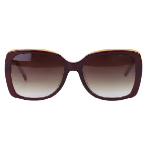 عینک آفتابی زنانه تیفانی قهوه ای فریم پروانه ای TF 4385/2