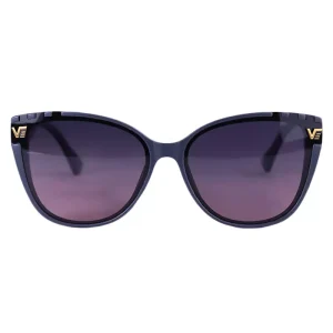 عینک آفتابی ورساچه زنانه فریم طوسی پلاریزه p 2326/5