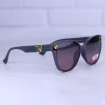 عدسی عینک آفتابی ورساچه زنانه فریم طوسی پلاریزه p 2326/5