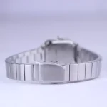 بند ساعت مچی ویتوریا زنانه فلزی نقره ای صفحه مربع سفید 3386/1