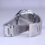 قفل ساعت مچی ویتوریا مردانه فلزی قاب مربع نقره ای VT 3185/3