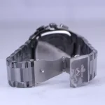 قفل ساعت مچی ویتوریا مردانه فلزی صفحه مربع تیفانی VT 3185/4