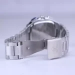 قفل ساعت مچی ویتوریا مردانه فلزی صفحه مربع سبز VT 3185/5