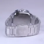 بند ساعت مچی ویتوریا مردانه فلزی صفحه مربع مشکی VT 3185/9