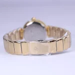 بند ساعت مچی ویتوریا زنانه فلزی طلایی صفحه آینه ای سبز VT 3395/4