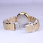 قفل ساعت مچی ویتوریا زنانه فلزی طلایی صفحه آینه ای سبز VT 3395/4
