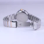 قفل ساعت مچی ویتوریا زنانه فلزی نقره ای رزگلد صفحه سبز VT 3395/5