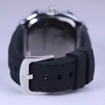 قفل ساعت عقربه ای ویتوریا مردانه رابر مشکی قاب مربع VT 3397/1