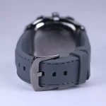 قفل ساعت عقربه ای ویتوریا مردانه رابر دودی قاب مربع VT 3397/3