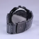 بند ساعت مچی ویتوریا مردانه فلزی قاب مربع مشکی VT 3401/1