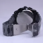 قفل ساعت مچی ویتوریا مردانه فلزی تمام مشکی VT 3408/1