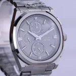 صفحه ساعت مچی ویتوریا مردانه فلزی تمام دودی VT 3408/2