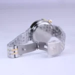 قفل ساعت مچی ویتوریا زنانه فلزی صفحه نقره ای آینه ای VT 3410/3