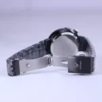 قفل ساعت عقربه ای ویتوریا زنانه فلزی صفحه مشکی آینه ای VT 3410/6