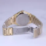 قفل ساعت عقربه ای ویتوریا زنانه فلزی صفحه مربع سفید VT 3412/2