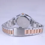بند ساعت مچی ویتوریا زنانه فلزی نقره ای رزگلد قاب مربع VT 3412/5