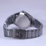بند ساعت مچی ویتوریا زنانه فلزی دودی صفحه مربع سبز VT 3412/6