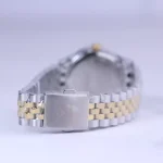 بند ساعت مچی ویتوریا زنانه فلزی نقره ای طلایی صفحه آینه ای VT 3415/1