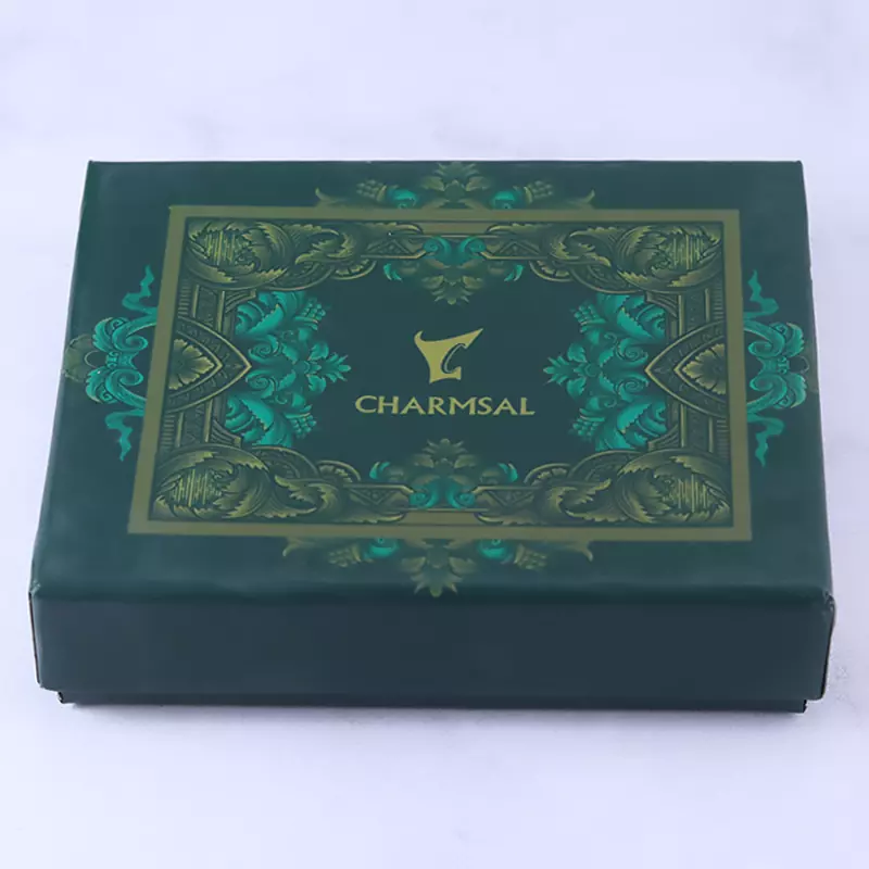 جعبه کیف جاکارتی چهار برگ چرم چرمسال کد 012
