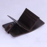 کیف جاکارتی چرم چرمسال کد 014 نمای باز