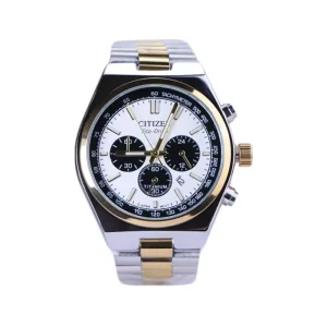 ساعت مچی سیتیزن مردانه فلزی نقره ای طلایی G 981/3