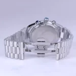 قفل ساعت مچی سیتیزن مردانه فلزی نقره ای صفحه قهوه ای G 981/7