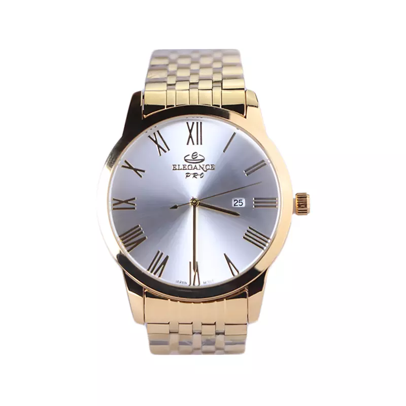 ساعت مچی عقربه ای الگانس مردانه فلزی تمام طلایی G 030/3 ساعت مچی عقربه ای الگانس مردانه فلزی تمام طلایی G 030/3