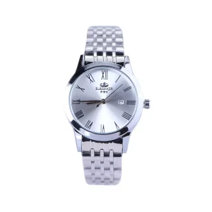 ساعت مچی عقربه ای الگانس زنانه فلزی تمام نقره ای L 030/10