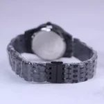 بند ساعت عقربه ای الگانس زنانه فلزی مشکی صفحه سبز L 030/2