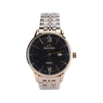 ساعت مچی الگانس مردانه فلزی طلایی صفحه مشکی G 1217/1