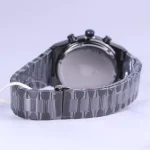 بند ساعت مچی فروچی مردانه فلزی دودی صفحه سبز FC 03503M/03