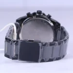 بند ساعت عقربه ای فروچی مردانه فلزی تمام مشکی FC03510/05