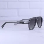 عدسی عینک آفتابی خلبانی گوچی مردانه فریم طوسی GG 6807/2