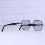 دسته عینک آفتابی مردانه گوچی شیشه طوسی GG 69078/3