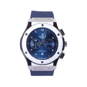 ساعت مچی هابلوت مردانه بند رابر آبی کرنوگراف 888/162