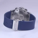 نمای بسته ساعت مچی هابلوت مردانه بند رابر آبی کرنوگراف 888/162