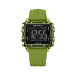 ساعت زنانه نیوی فورس بند رابر سبز دیجیتال قاب مربع 7101/3