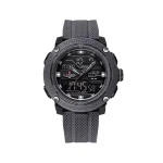 ساعت مچی نیوی فورس مردانه بند رابر خاکستری دو زمانه 7114/2